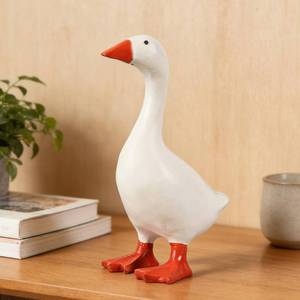 lot 2141 image: BRICKKIDS 7 inch Desk Goose Desktop Goose Gifts for Mom Grandma Housewarming Gifts for Women Friends
