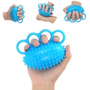 lot 2162 image: Hand Exercise Ball Finger Therapy Ball - Grip Strengthening, Improve Flexibility, Squeeze Stress Relief Balls, Resistance Strength Trainer for Hand