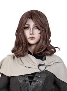 lot 2167 image: OSIAS Game Melina Cosplay Wig Medium Brown