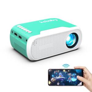 lot 2172 image: ksbaby Mini Projector WiFi Home Theater Portable Projector, Phones Can Be Connected to The Movie Projector Via WiFi or Via Data Cable, Compatible With Smartphone Tablet Laptop TV Stick USB Drive