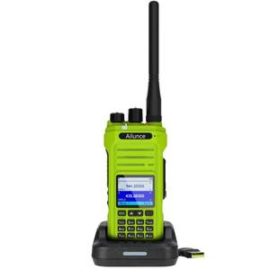 lot 3513 image: Retevis Ailunce HA1G GMRS Radio, IP67 Waterproof Two Way Radio, Long Range Walkie Talkies, NOAA Alerts, 2800mAh USB-C Charging, Chirp, GMRS Handheld Radio for Camping, Emergency(Green,1 Pack)