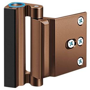 lot 4067 image: Home Security Door Reinforcement Lock - Upgraded Safety Door Locks Latch Night Bedroom Door Lock Withstand 800 lbs, Child Proof Front Door Lock for Kids Safety Deadbolt Lock Home Improvement Locks