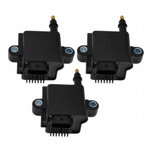 lot 4096 image: ����NEWHOW 3-Pack Ignition Coil 300-8M0077471, 300-879984T01 for Mercury Optimax 75 90 115 125 150 200 225 250 HP, Replaces 339-879984T00, 8M0077471, Fits 30405060 EFI 4-Stroke & 2-Stroke Outboards