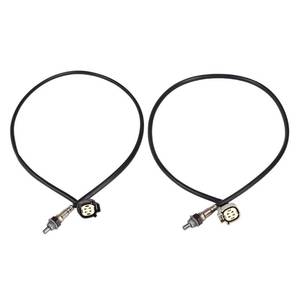 lot 4112 image: Oxygen O2 Sensor Upstream Downstream Fits for Road King Street Glide Electra Glide 2010-2016, Replace 27729-10, 2772910, 27809-10, 2780910 2Pcs