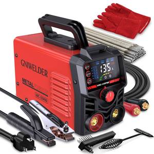 lot 5541 image: 135A Mini Stick Welder 110V �� Portable Arc Welder for Home DIY & Household Repairs, Weld 116�� to 18�� Steel, Easy Arc Start & Anti-Stick for Beginner, Includes Gloves & 20 Rods,4.4 lbs IGBT inverter