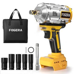 lot 5552 image: Cordless Impact Wrench 12 Inch - Compatible with Dewalt 20V Batteries, 1100 Ft-lbs (1500N.m) High Torque Impact Driver, Brushless Impact Gun with 3 Speed Modes & LED Light (Battery Not Included)