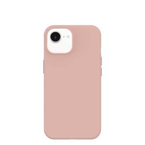 lot 6065 image: OtterBox iPhone 17e, 16e, 15, 14, & 13 Figura Series Case - Rose Smoke Pink - Aesthetic, Silicone Phone Cases, Protective Minimalist Design, MagSafe iPhone Case with Camera Protection