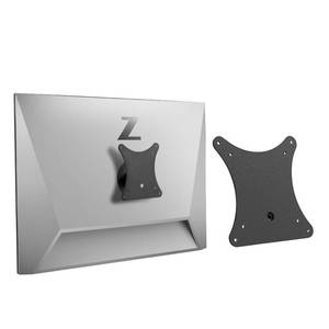 lot 6070 image: Wall Mount VESA Adapter Bracket Compatible with HP Z G3 Monitor (Z24f, Z24m, Z24n, Z24q, Z24u, Z25xs, Z27k, Z27q, Z27xs) - 75x75 100x100mm Black