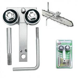 lot 6112 image: Chainsaw Bar Tool-2026 Upgraded Alloy Steel Chainsaw Bars Rail Tightening Repair Tool & Closing Adjuster, Adjustable Fit for Different Gauge Bars, Essential Chainsaw Guide Bar Rail Closer (Sliver)