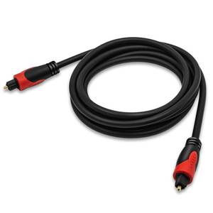lot 6133 image: 3FT Optical Audio Cable, Digital Audio Fiber Optic Cable Toslink, Flexible Jacket, Compatible with Home Theater, Sound Bar, PS4, Xbox, TV and More- 3 Feet