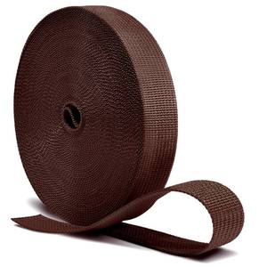lot 6151 image: CooBigo 12 Yards Webbing 1 Inch Wide Polypropylene Webbing Strap 1 Webbing Strapping for BagsLawn ChairPool Solar Cover DIY Crafting