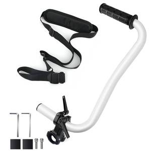 lot 6173 image: Cokacot Upgraded Weedeater Handle, Ergonomic Trimmer Grip, String Trimmers Handle with Shoulder Strap Harness, Lawn Trimmer Grip Weed Eater Handle Extension with Bracket Clamp for Yard Trimming