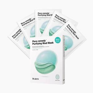 lot 6184 image: Dr.Jart Pore Remedy Purifying Mud Korean Face Mask  Sheet Mask  Gifts for Women  Korean Skin Care, 5 Pack