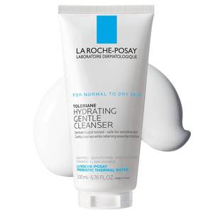 lot 6197 image: La Roche-Posay Toleriane Hydrating Gentle Facial Cleanser, Daily Face Wash with Ceramide and Niacinamide for Normal to Dry Sensitive Skin, Oil-Free, Fragrance Free