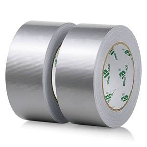 lot 12193 image: 2 Pack Duct Tape Heavy Duty,9 Mil Thickness,2 Inches x 30 Yards,Strong Industrial Strength,Flexible,No Residue,Waterproof and Tear by Hand,Multi-Use for Indoor & Outdoor Repairs (Silver)