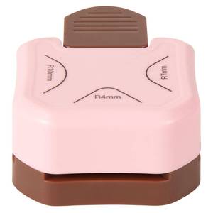 lot 12260 image: QIQQIKIN Corner Rounder Punch Pink,Paper Punches for Crafting,Cardstock,Edge Cutter,Scrapbook,Card Making Supplies,Journaling Accessories, Photos Cards Scrapbooking