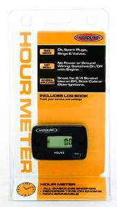 lot 14276 image: Hardline Products USA Inductive Hour Meter for All Gasoline Engines �� Waterproof Maintenance Gauge for Motorcycle, ATV, PWC, Boat & Generator �� HR-8063-2
