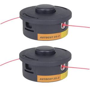 lot 14286 image: 2-Pcs 25-2 Bump Feed Trimmer Head 4002 710 2191 For Stihl FS55 FS55R FS56 FS56RC FS70 FS70R FS80 FS85 FS90 FS90R FS91R FS94R FS100RX FS110 FS111RX FS120 FS130 FS131 FS240 Weed Eater 4002 710 2108