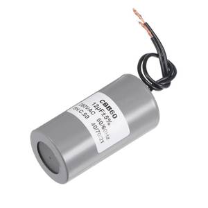 lot 14290 image: MECCANIXITY CBB60 Run Capacitor 12uF 250V AC 2 Wires 5060Hz Cylinder Motor Running Capacitor 73x38mm for Air Compressor Water Pump