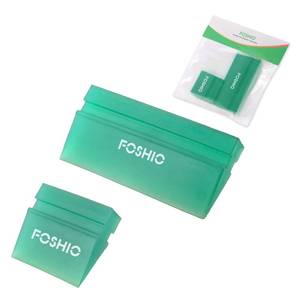 lot 14327 image: FOSHIO Green Mini Squeegee Window Film Tools,Rubber Squeegee Water Blade Decal Wrap Applicator Car Home Tint