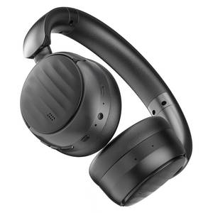 lot 14372 image: MMWOWARTS ANC Wireless Over-Ear Headphones �� 35H Playtime, HiFi Stereo, Foldable, Memory Foam, Black