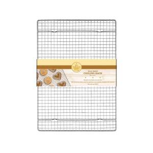 lot 20204 image: Mrs. Andersons Baking Professional Cooling Rack, Heavy Duty Steel, Fits Half Sheet Pans, 16.5 x 11.875 x 0.625-Inches