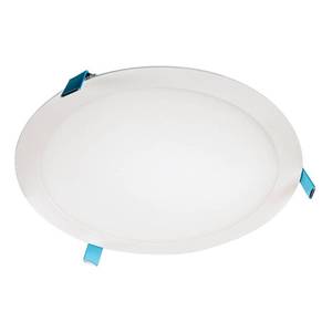 lot 20256 image: HALO HLB 12 Inch LED Recessed Light, Thin Canless wSelectable Lumens and Color Temperatures, 0-10V Dimming, 120-277V Input - HLB12LS9FSE010MWR