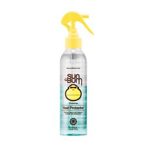 lot 20276 image: Sun Bum Heat Protector Spray - Leave In Hair Treatment Protects from Heat Styling and Frizz-Causing Humidity - Reduces Blow Dry Time - Vegan and Cruelty Free - UV Protecting - 6 oz (Broken Sprayer)