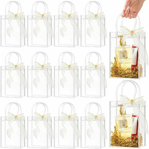 lot 10150 image: Clear Plastic bags with ribbon