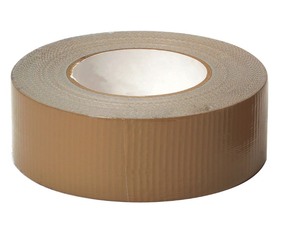 lot 10253 image: Heavy Duty Brown Duck Tape Roll