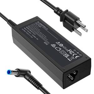 lot 2257 image: FUNNYERA Compatible with HP Laptop Charger 65W 45W Computer Smart Blue Tip Power Adapter