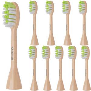 lot 4231 image: Toothbrush Replacement HeadsCompatible with Philips One Sonicare Electric Toothbrush HY1200 HY1100, Tooth Brush Head Pink -10 Pack