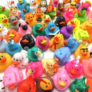lot 5598 image: Liliiflora 30 Pack Rubber Ducks in Bulk, Random Assortment Mini Rubber Duckies, Bulk Party Favors for Kids, Bath Toys for Toddler, Suitable for Cruise Ship & Jeeps Ducking