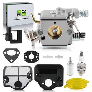 lot 6270 image: partszen 530071987 Carburetor with Air Filter Spark Plug for Husqvarna 141 142 136 137 Chainsaw 530071987 141 137 141 Chainsaw Parts WT-834 WT-657 WT-529 WT-289 WT-285 WT-239