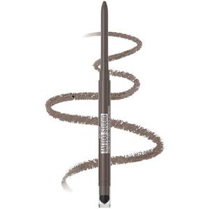 lot 6284 image: Maybelline Tattoo Studio Automatic Gel Pencil Waterproof Eyeliner, Blendable, Smudge Resistant, Matte Eyeliner For Up To 36HR Wear, Midnight Mocha (Smokey Gray), Packaging May Vary