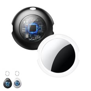 lot 6350 image: 2 Pack Tracker TagApple MFi CertifiedWork with Apple Find My APP(iOS Only)Bluetooth Tracker Air Smart Locator Tags Item Key Finders Tracking Worldwide Waterproof for Luggage Bags Pet Wallet Backpack