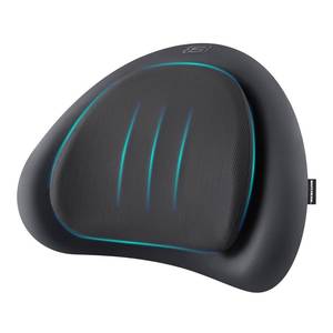 lot 9553 image: Skechers Lumbar Pillow Premium Memory Foam,Double-Layer-Office Chair Cushion for Tailbone Pain Relief,Butt Pillow for Office Chair,Car seat Cushion,Long Sitting Office Workers,and Car Drivers,Black