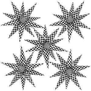 lot 10279 image: TOTAFAM 60 Pcs Star Balloons Explosion 12 Point Foil Cone Balloons Magic Balloon Large for Wedding Anniversary Backdrop Birthday Party Decorations Black White