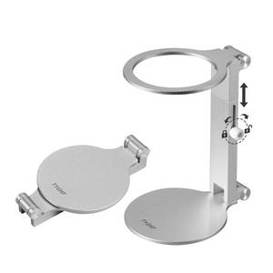 lot 10281 image: TYGHF Pour Over Coffee Maker Stand,Adjustable & Foldable Portable Electric Espresso Machine Stand,Holder for Coffee Grinder,Universal Dripper,V60 Dripper,Travel Coffee Maker,Coffee Press Sliver