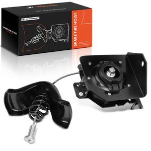 lot 11271 image: A-Premium Spare Tire Hoist Spare Tire Winch Carrier Compatible with Chevrolet Silverado & GMC Sierra 1500 2019-2020, 1500 HD 2003 2005-2006, 1500 HD Classic 2007, 2500 HD 3500HD 2011-2019