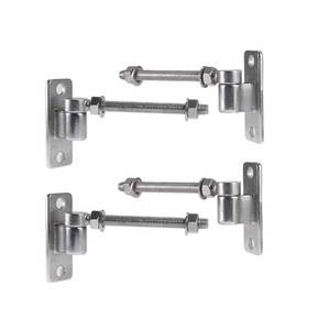 lot 12280 image: Stainless Steel J Bolt Gate Hinge with Dia M12 for Wood Fence, Heavy Duty Gate Hinge for Metal Gate Farm Gate (8 (2 Pack))