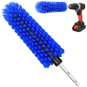 lot 12298 image: Drill Brush for Car Wheel and Bottle, Highly Dense and Durable Car Cleaning Brush for Wheels, Rims, Engines, Exhaust, Bottle (Used)
