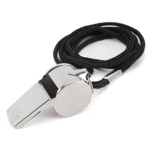 lot 12323 image: Whistle, Whistle for Coaches Stainless Steel Whistles with Lanyard Referee Whistle Emergency Coach Whistles Teacher Whistle Loud Crisp Sound Whistle for Adults Teachers Pet Training Outdoor Sports