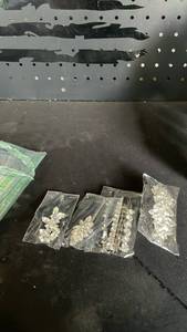 lot 12351 image: Silver Tone Pack Of Hair Clips
