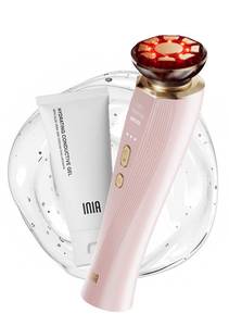 lot 14059 image: INIA 3-in-1 Red Light Therapy for Face and Neck Beauty Device for Puffiness & Skin Firming Skincare Tool