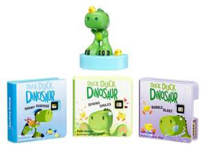lot 14411 image: Little Tikes Story Dream Machine Duck, Duck, Dinosaur Story Collection, Storytime, Books, HarperCollins, Audio Play Character, Gift and Toy for Toddlers and Kids Girls Boys Ages 3 Years