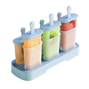 lot 14448 image: Popsicle Molds Set 6 Pieces Ice Popsicle Maker-BPA Free,Easy-Release Ice Pop Molds,Homemade Ice Cream Molds (Blue)