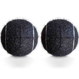 lot 14480 image: HPWFHPLF 2PCS Precut Tennis Balls for Walkers, Heavy Duty Long Lasting Glide Balls - Precut for Easy Installation, Universal Felt Pads for Walker Legs & Furniture, Floor Protectors (Grey)