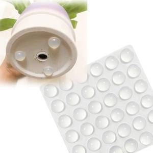 lot 14490 image: XLANMAY 36pcs Pot Feet Risers-Transparent Plant Feet for Pots Invisible Pot Risers Adhesive Pad for Planters Indoor Outdoor