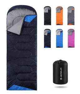 lot 19625 image: Sleeping Bags for Adults Warm Weather -Backpacking Ultralight Waterproof Sleeping Bag for Boys Girls Youth for Camping Hiking Outdoor Travel Hunting with Compression Sack